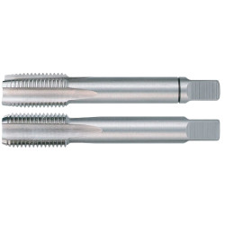 Метчик машинно-ручной комплектный (2шт) М16 х 2,0 ЛЕВЫЙ 2621-1624/2621-1622 Р6М5