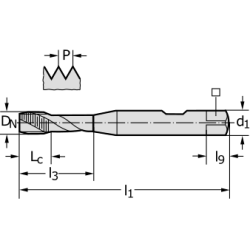 Метчик S20516-M4