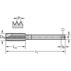 Метчик 2226706-UNC1/2