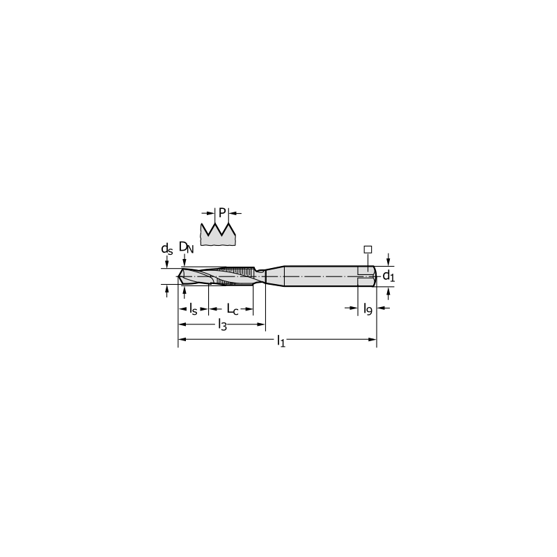 Метчик 20417-M3