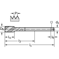 Метчик P205698-M24