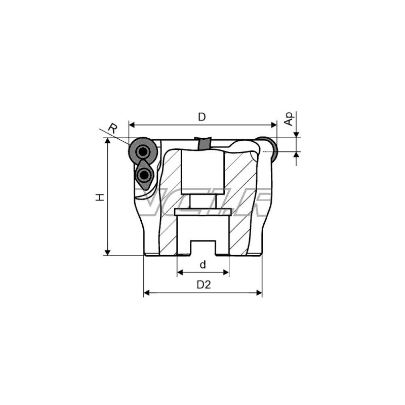 RF03.16A22.063.04 Фреза торцевая насадная