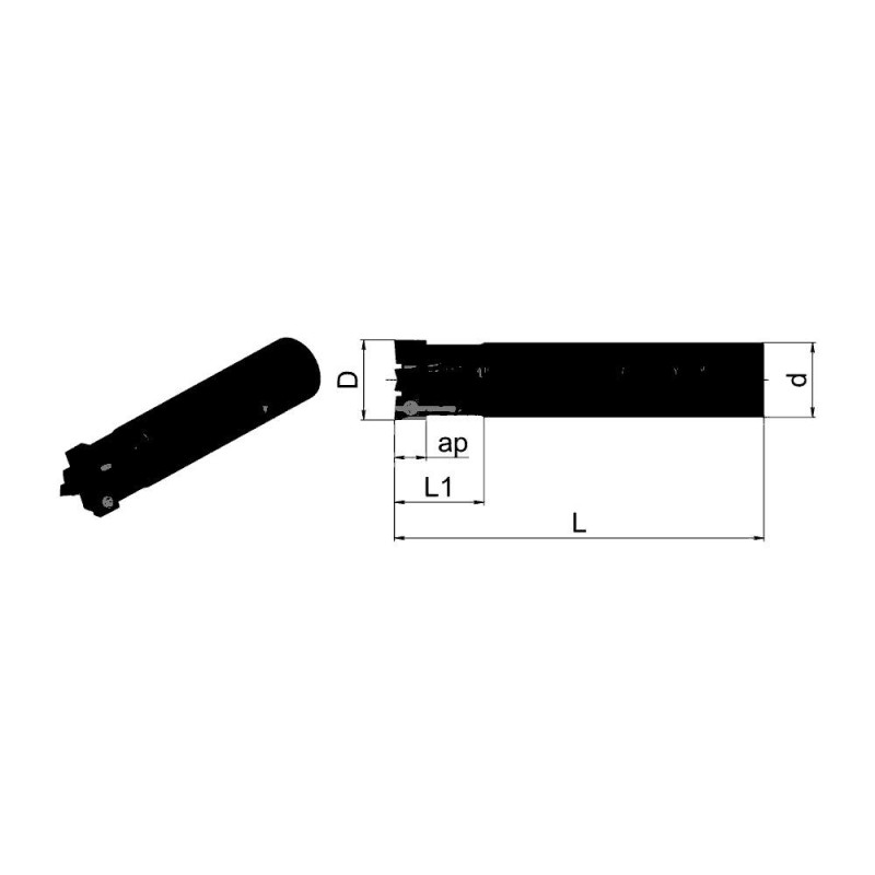 PE05.17W32.040.04 Фреза концевая