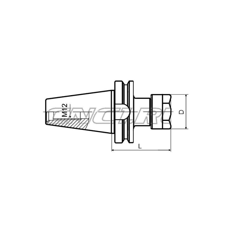BT30-ER11-060 Патрон цанговый