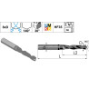 BD08CA1200-HF35 Сверло твердосплавное по металлу 12 мм с каналами для подвода СОЖ (8xD)