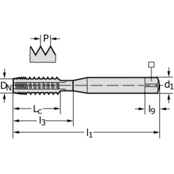Метчик 40311-M8
