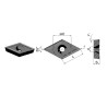 DCMT11T304-MV-HR52522 Пластина токарная