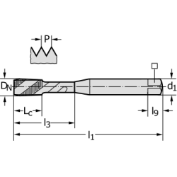 Метчик EP2051382-M5