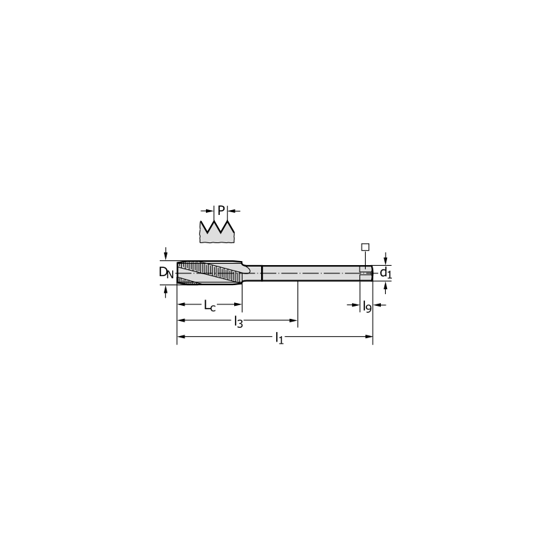 Метчик 20460-M18