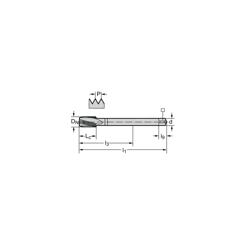 Метчик 20466-M16