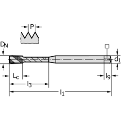Метчик P205183-M5