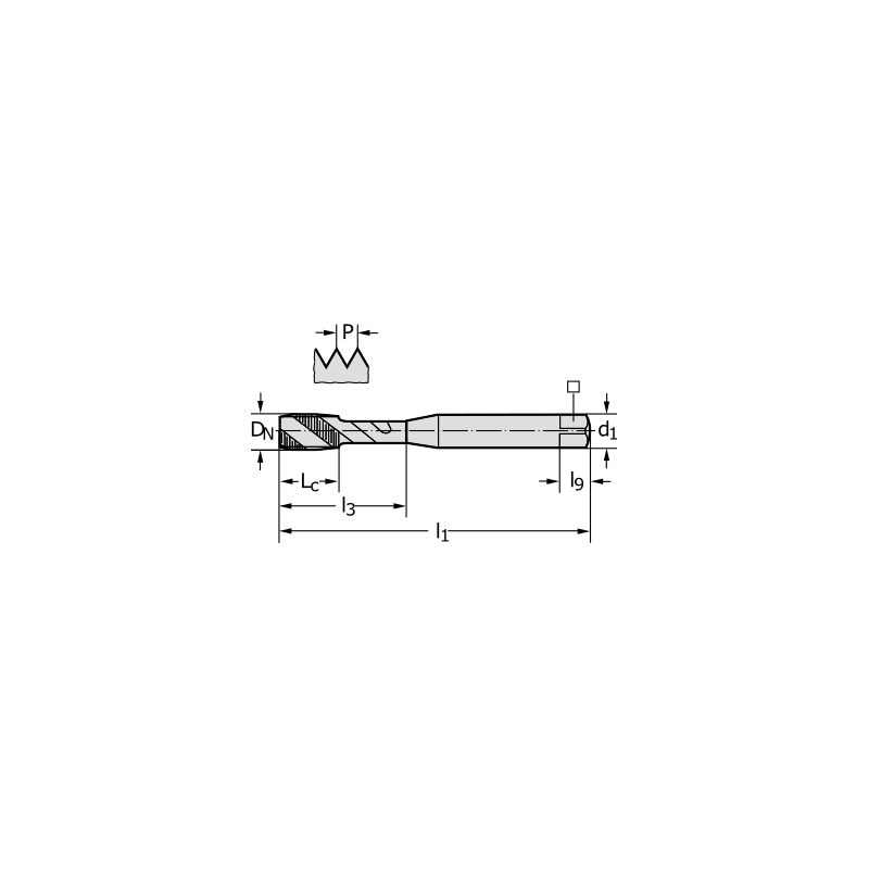 Метчик 7051776-M10