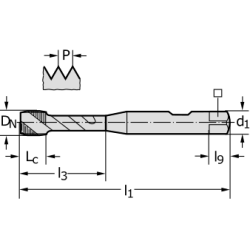 Метчик AS2251005-UNC10