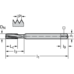 Метчик A2240661S-UNC8
