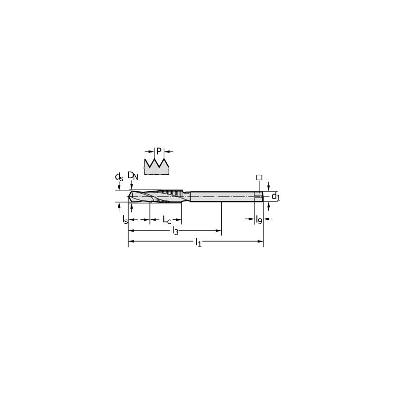 Метчик 20467-M12