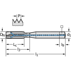 Метчик 7021345-M10