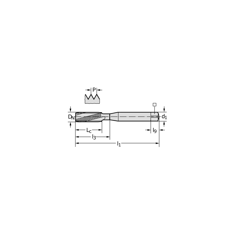 Метчик 20411-M4