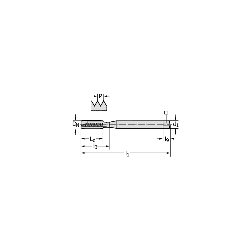 Метчик P202103-M6