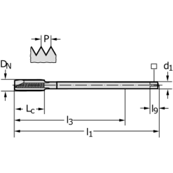 Метчик P202603-M14
