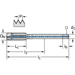 Метчик EP2126342-M12X1