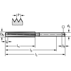 Метчик 29100-TR8X1.5