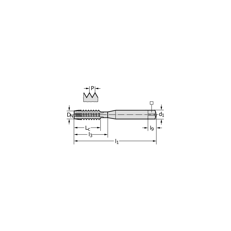 Метчик 40311-M6
