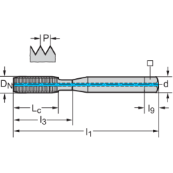 Метчик TC420-M5-EF-WW60BA