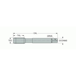 Метчик TPG MF-10X0.75-M HEST