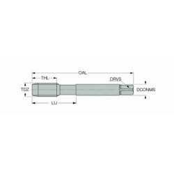 Метчик TPG M-11X1.5-H HE
