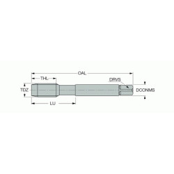 Метчик TPS M-2.6X0.45-W HS