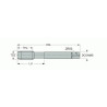 Метчик TPF M-2.5X0.45-F HETI