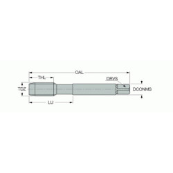Метчик TPS M-11X1.5-H HEST