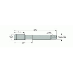 Метчик TPS M-16X2.0-A HE