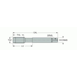 Метчик TPS UNC-8-32-M HE