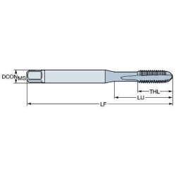 Метчик T100-KM102AA-M6 D210