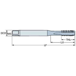 Метчик T100-NM100DA-M4 D150