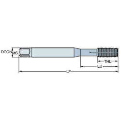 Метчик T400-PM100AF-3/8 F125
