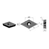 VCMT160404-SM3-1020 Пластина токарная